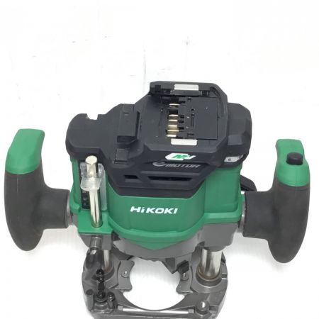  HiKOKI ハイコーキ コードレスルータ 程度A ケース付 コードレス式 12mm 36v M3612DA グリーン