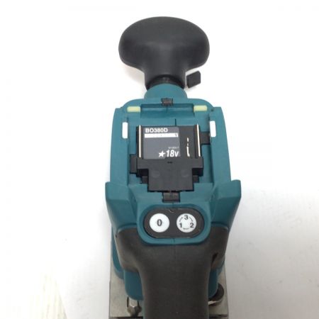  MAKITA マキタ サンダー 程度B 替パッド・取説付 コードレス式 18v BO380D ブルー
