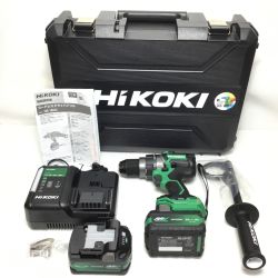 ΘΘ HiKOKI ハイコーキ ドライバドリル 未使用品(S) 付属品完備 コードレス式 18v DS18DC(2XPZ) グリーン Sランク