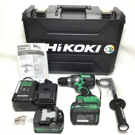  HiKOKI ハイコーキ ドライバドリル 未使用品(S) 付属品完備 コードレス式 18v DS18DC(2XPZ) グリーン