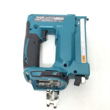  MAKITA マキタ 充電式タッカ 程度B ケース付 コードレス式 10mm×7-10mm 14.4v ST111D ブルー