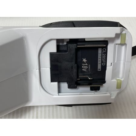  MAKITA マキタ クリーナー 未使用品(S) コードレス式 18v ヘッドノズル欠品 CL285FDZW ホワイト