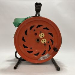 日動工業 コードリール 電工ドラム RND-E30SF オレンジ 有効長29m 使用感有 Cランク