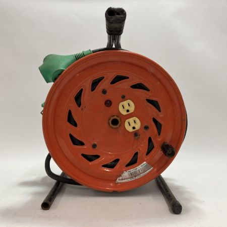 日動工業 コードリール 電工ドラム RND-E30SF オレンジ 有効長29m 使用感有