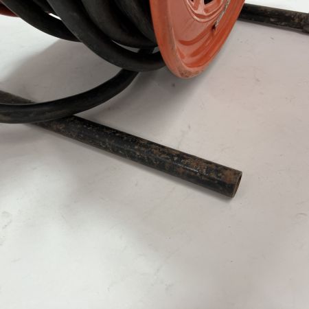 日動工業 コードリール 電工ドラム RND-E30SF オレンジ 有効長29m 使用感有