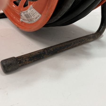 日動工業 コードリール 電工ドラム RND-E30SF オレンジ 有効長29m 使用感有