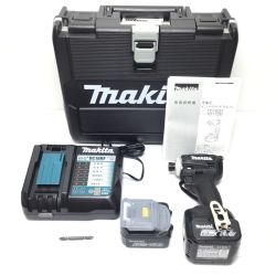 ΘΘ MAKITA マキタ インパクトドライバ コードレス式 14.4v 未使用品(S) 付属品完備  TD162DRGX ブラック Sランク