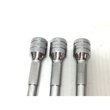  Snap-on スナップオン エクステンションバー 程度A 3本(FXWP6/FXWP8/FXWP11) 206AFXWP