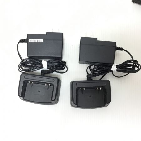  八重洲無線機 デジタル無線機2セット 程度C コードレス式 付属品完備 SR820U/SBR-33LI/SSM-10C