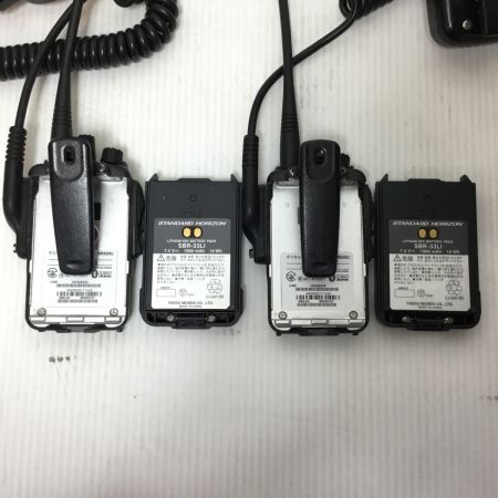  八重洲無線機 デジタル無線機2セット コードレス式 7.4V  トランシーバー SR820U/SBR-33LI/SSM-10C