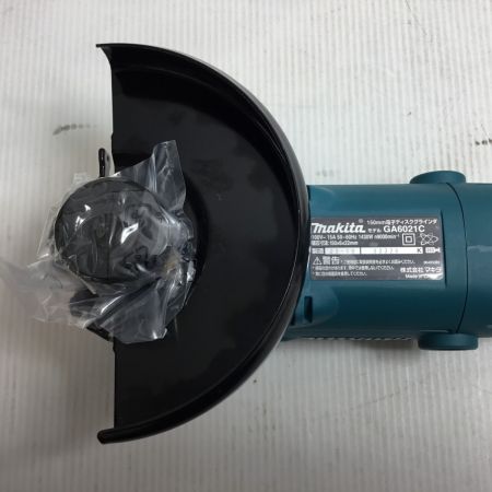  MAKITA マキタ ディスクグラインダー 未使用品(S) 付属品完備 コード式 150mm  GA6021C ブルー