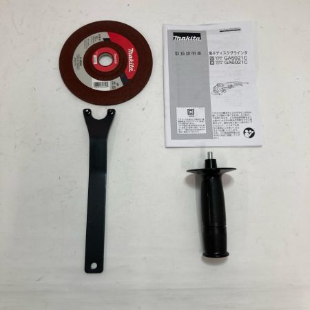 MAKITA マキタ ディスクグラインダー GA6021C ブルー