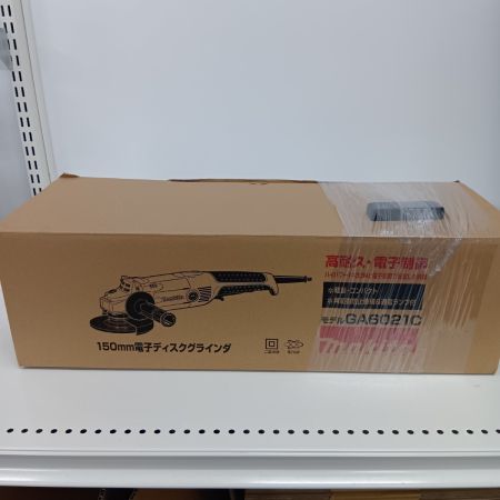 MAKITA マキタ GA6021C ブルー 工具 電動工具 ディスクグラインダー 未使用品(S) 付属品完備 コード式 150mm 2024年製 43578K