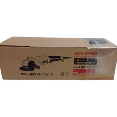 MAKITA マキタ GA6021C ブルー 工具 電動工具 ディスクグラインダー 未使用品(S) 付属品完備 コード式 150mm 2024年製 43577K