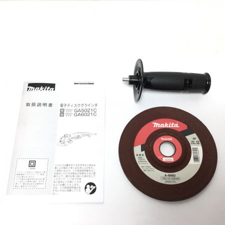  MAKITA マキタ ディスクグラインダー コード式 150mm 未使用品(S) GA6021C ブルー