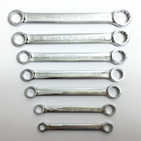  nepros ネプロス メガネレンチセット 7本セット NM1Sｼﾘｰｽﾞ
