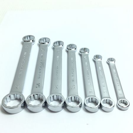  nepros ネプロス メガネレンチセット 7本セット NM1Sｼﾘｰｽﾞ