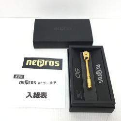 ΘΘ nepros ラチェットハンドル 未使用品(S) NBR290 ゴールド Sランク