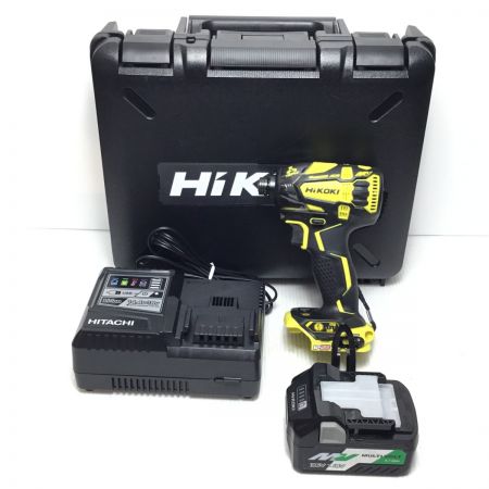  HiKOKI ハイコーキ インパクトドライバ 程度A 付属品完備 コードレス式 36v WH36DA イエロー