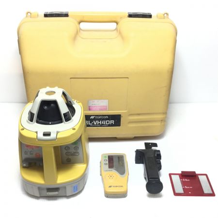  TOPCON レーザー機器 ローティングレーザー 程度B レベルセンサー・ケース付 校正未チェック RL-VH4DR