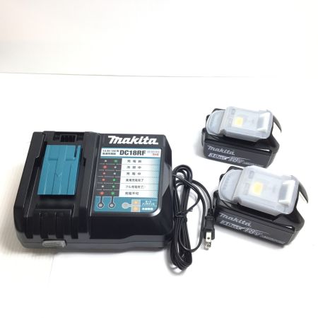 MAKITA マキタ インパクトレンチ 充電器・充電池2個・ケース付 コードレス式 18v TW181D ブルー