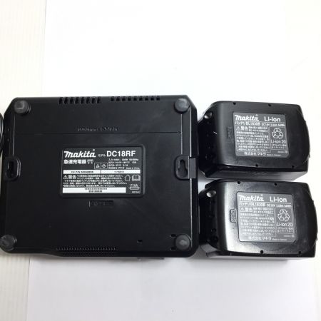  MAKITA マキタ インパクトレンチ 充電器・充電池2個・ケース付 コードレス式 18v TW181D ブルー