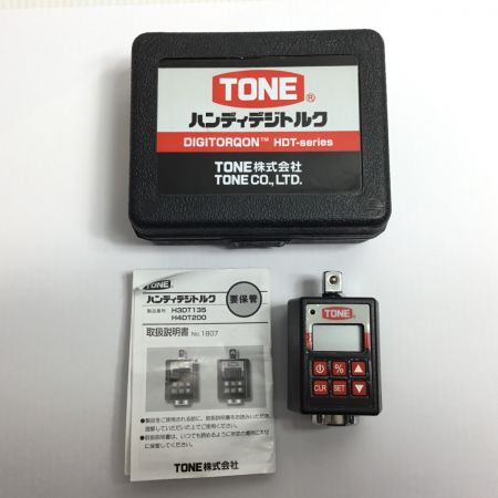  TONE トネ ハンディデジトルク ケース付 10~135N・m 差込角9.5ｍｍ 3/8 H3DT135 ブラック