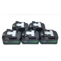 ΘΘ HiKOKI ハイコーキ バッテリー 程度A 5個セット BSL36A18X Aランク