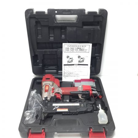  MAX マックス エアツール 高圧 フロアタッカ ケース付  HA-50F1(D)/4MA レッド