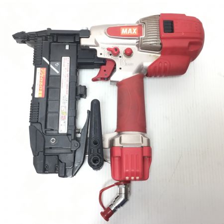  MAX マックス エアツール 高圧 フロアタッカ ケース付  HA-50F1(D)/4MA レッド