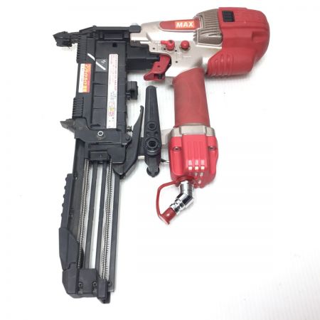  MAX マックス エアツール 高圧 フロアタッカ ケース付  HA-50F1(D)/4MA レッド