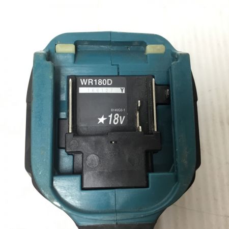  MAKITA マキタ ラチェットレンチ 本体のみ コードレス式 18v WR180D ブルー