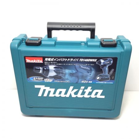  MAKITA マキタ インパクトドライバ 未使用品(S) 付属品完備 コードレス式 18v TD146DWHX ブルー