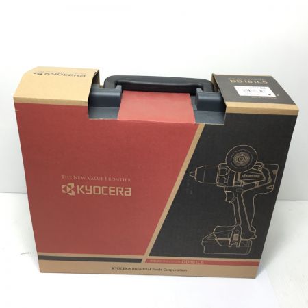 KYOCERA キョウセラ ドライバドリル 未使用品(S) 付属品完備 コードレス式 18v  DD181L5 グレー