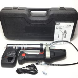 ΘΘ KTC ケーティーシー コードレスグリースガン 未使用品(S) 付属品完備 コードレス式 18v JAE911 ブラック Sランク