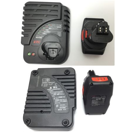  KTC ケーティーシー コードレスグリースガン 未使用品(S) 付属品完備 コードレス式 18v JAE911 ブラック