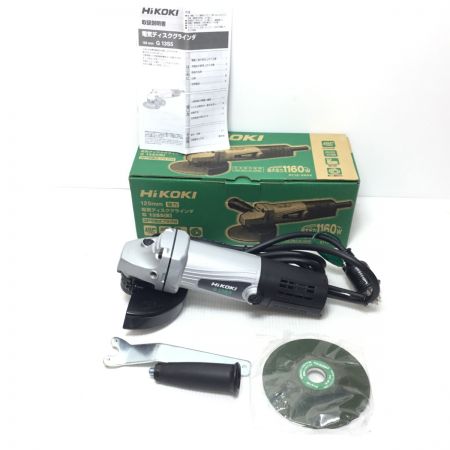  HiKOKI ハイコーキ ディスクグラインダー 未使用品(S) 付属品完備 コード式 125mm G13S5 イエロー