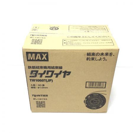  MAX マックス タイワイヤ 未使用品(S) 30巻入り Φ1.0mm TW-1060T(JP)