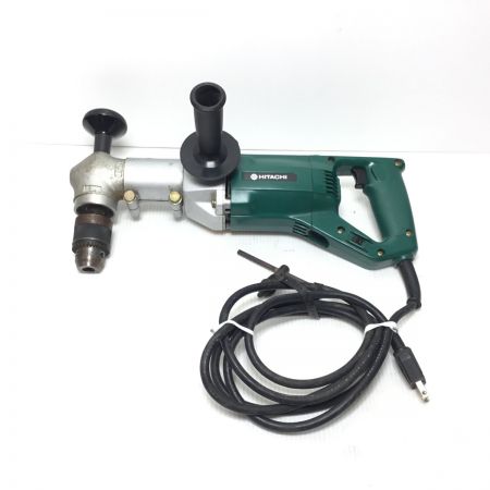  HITACHI 日立 アングルドリル 程度B チャックハンドル付 コード式 D13Y グリーン