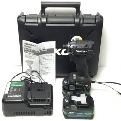 ΘΘ HiKOKI ハイコーキ インパクトドライバ 程度A 付属品完備 コードレス式 36v WH36DC ブラック Aランク