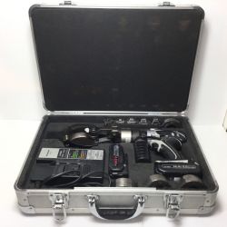 ΘΘ Panasonic パナソニック 圧着機 程度B 付属品完備 コードレス式 14.4v EZ4641 グレー Bランク