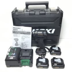 ΘΘ HiKOKI ハイコーキ インパクトドライバ 程度A 付属品完備 コードレス式 10.8v WH12DCA ブラック×ゴールド Aランク