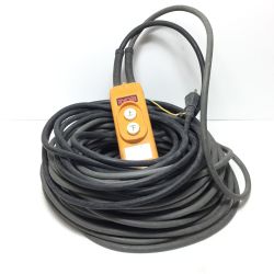 ΘΘ RYOBI リョービ ウィンチリモコン 程度B コード式 WI-195用ﾘﾓｺﾝ イエロー Bランク