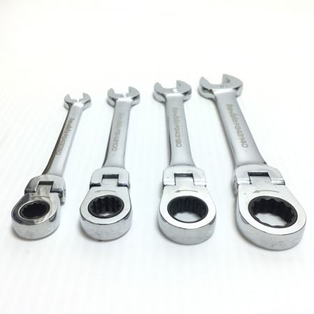  Pro-Auto コンビネーションレンチ  ケース付 4本セット・ミニドライバー付き FG43080/43100/43120/43140