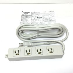 ΘΘ Panasonic パナソニック OAタップ 未使用品(S) 4個セット WCH2434H Sランク