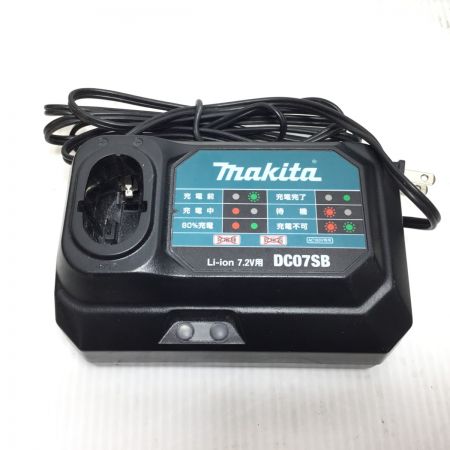  MAKITA マキタ ペンドライバドリル 程度B 充電器・充電池1個・ケース付 コードレス式 7.2v DF012D ブルー