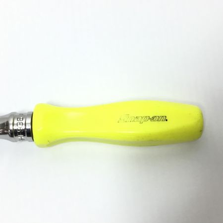  Snap-on スナップオン フレックスラチェットハンドル 程度B 使用感有 FHF936 イエロー