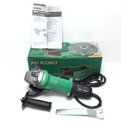 ΘΘ HiKOKI ハイコーキ ディスクグラインダー 未使用品(S) コード式 125mm 付属品完備 G13SH6 グリーン Sランク