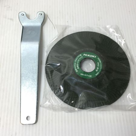  HiKOKI ハイコーキ ディスクグラインダー 未使用品(S) コード式 125mm 付属品完備 G13SH6 グリーン