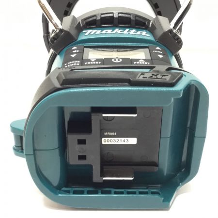  MAKITA マキタ バッテリー式ラジオ 未使用品(S) 付属品完備 コードレス式 14.4v/18v MR054 ブルー